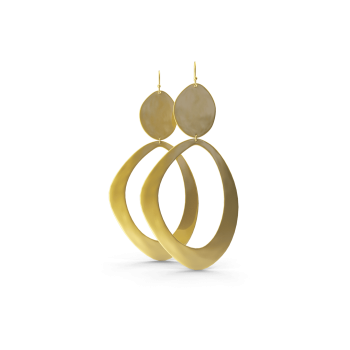 Crinkle Earrings