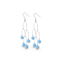 Short Blue Earrings