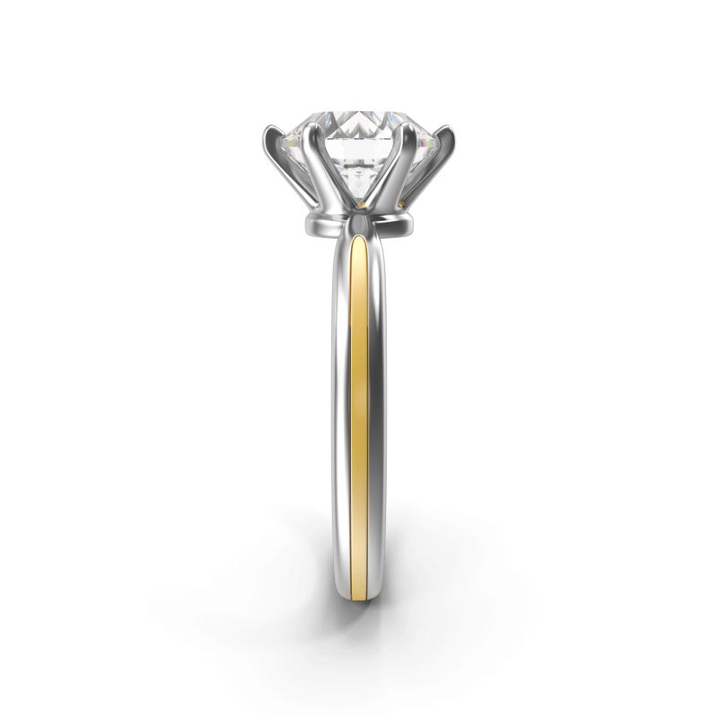 Gold Tone Wedding Ring