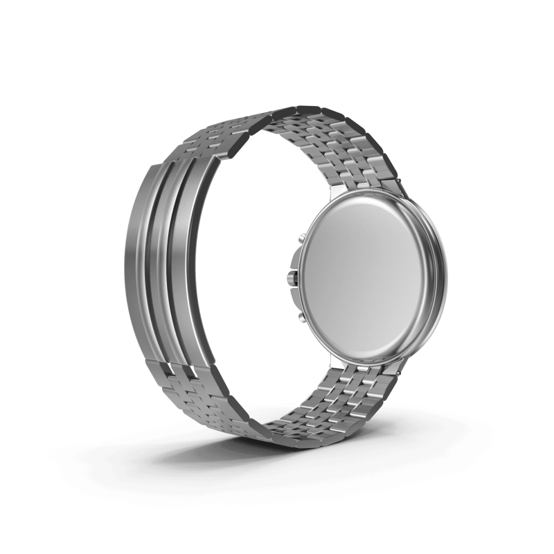 Men Silver Watch
