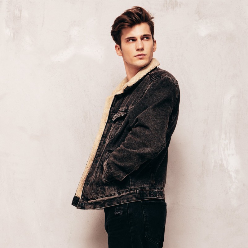 Fur Denim Jacket