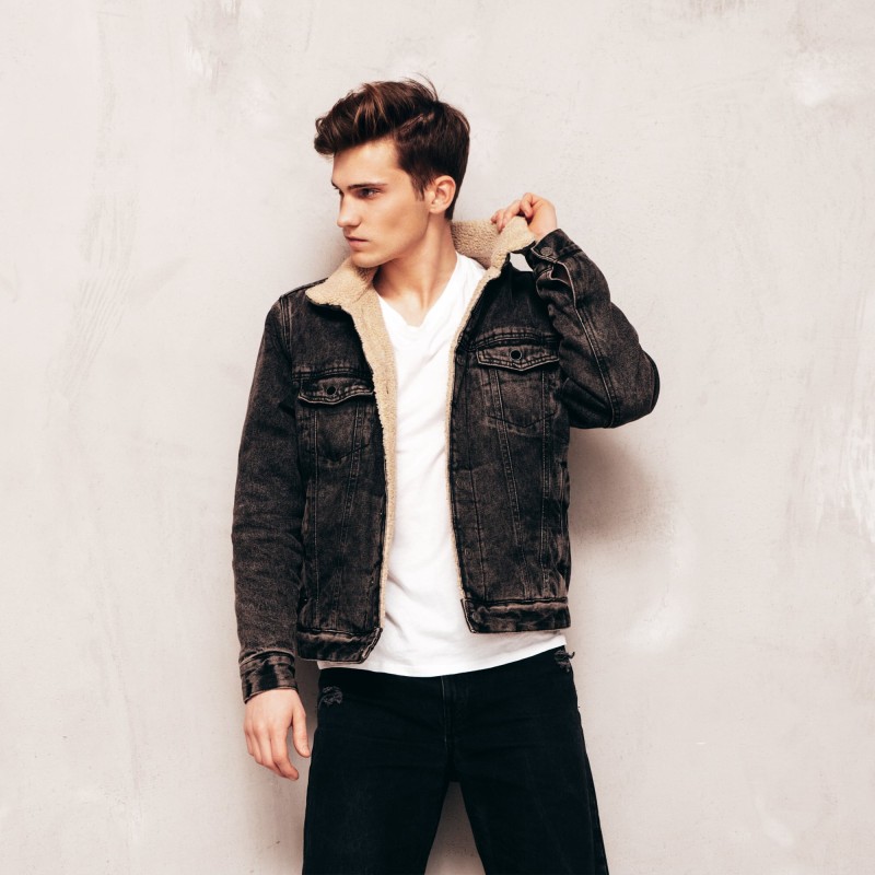 Fur Denim Jacket