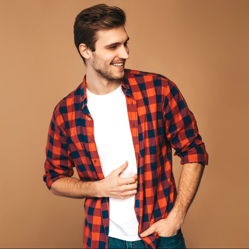 Red Plaid Shirt