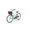 Blue Sky City Bike with Basket