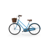 Blue Sky City Bike with Basket