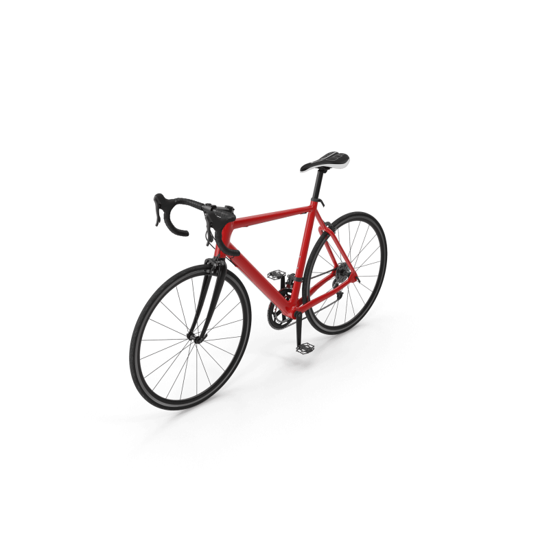 Red Racing Bike