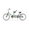 Green Tandem Bike