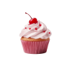 Cupcake with Cerry on Top