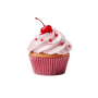 Cupcake with Cerry on Top